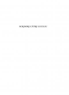 Scrisori catre Luciliu - Seneca 