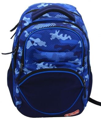 Rucsac zipper cube dim 43x29x22cm motiv blue army 9494590