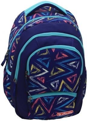 Rucsac zipper pro dim 43x29x22cm motiv triangle 9494560