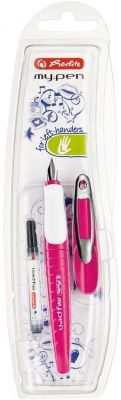 Stilou my pen penita l pentru stangaci roz/alb 50046812