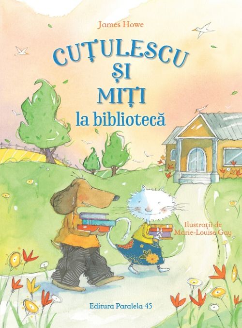 Cutulescu si Miti la biblioteca - James Howe