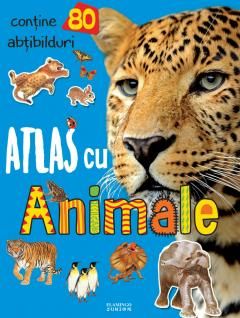 Atlas cu animale - cu 80 abtibilduri - Susaeta