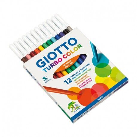 Carioci turbo color set 12buc giotto l0071400