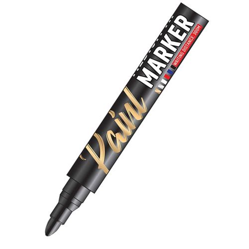 Marker permanent vopsea neagra 2/3mm of521