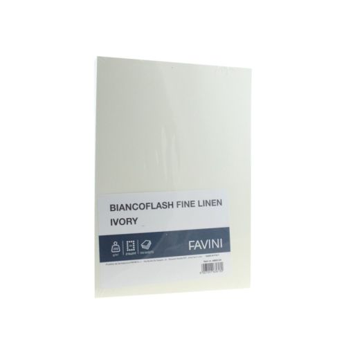 Carton carti vizita a4 250gr ivory texturat