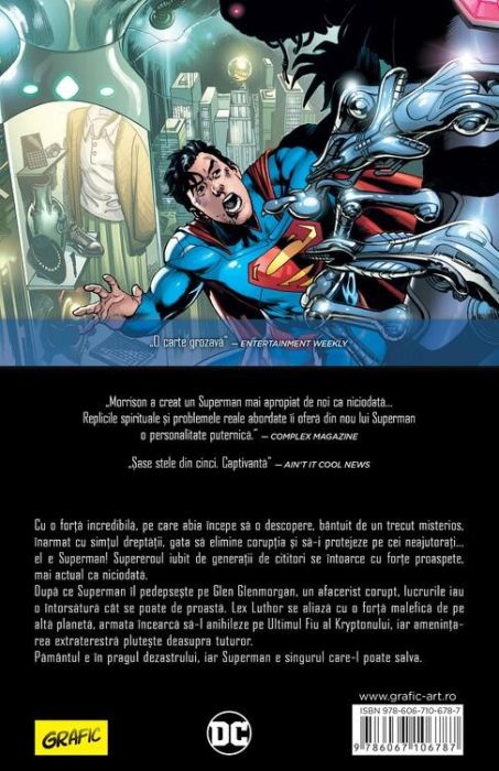 Superman si omul de otel - Grant Morrison, Rags Morales, Andy Kubert