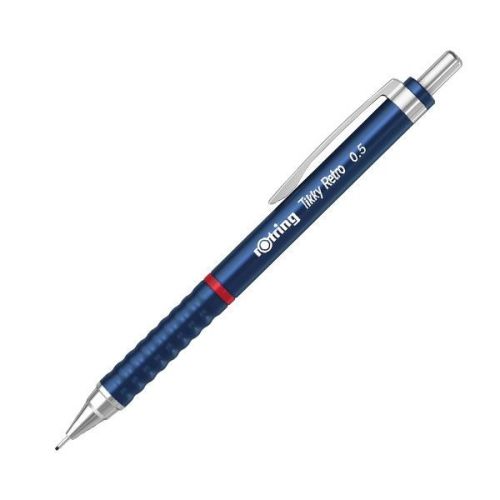 Creion mecanic 0.5mm tikky 3 albstru retro rotring ro2202566