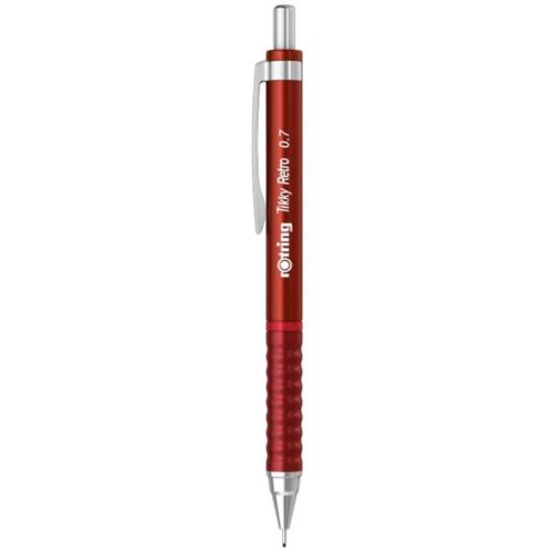 Creion mecanic 0.7mm tikky 3 rosu retro rotring ro2202631