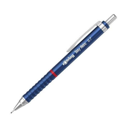 Creion mecanic 0.7mm tikky 3 albstru retro rotring ro2202569