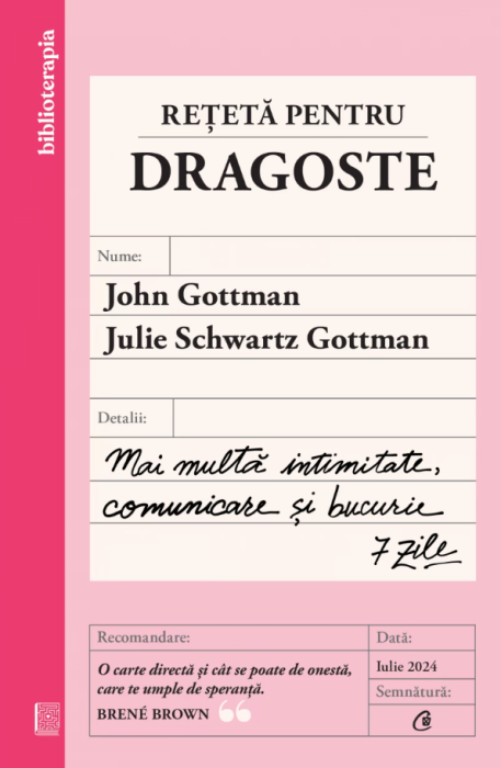 Reteta pentru dragoste - John Gottman, Julie Schwartz Gottman