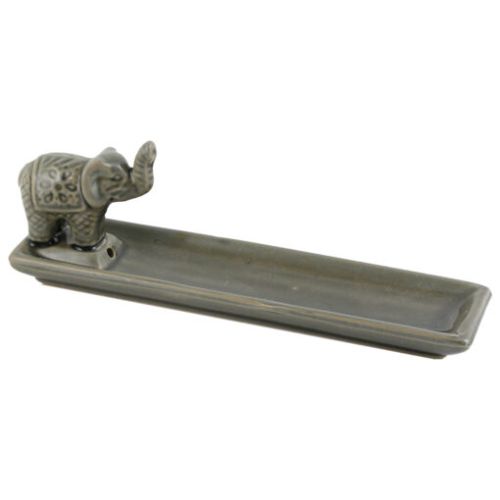 Suport betisoare parfumate 20cm ceramica elefant 144957