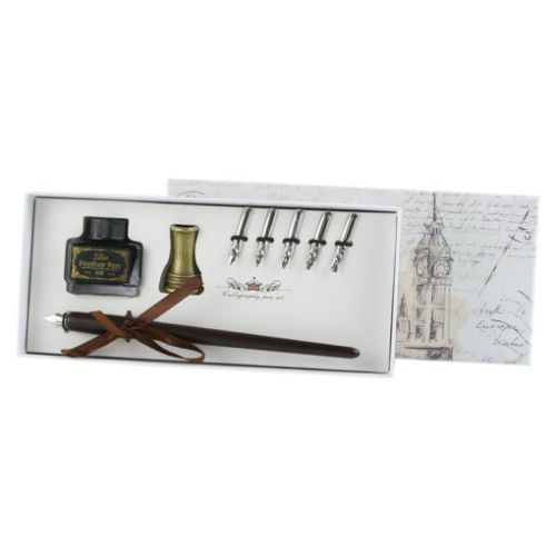 Set pana de scris calligraphy pen set  8 piese 388119