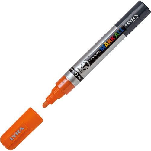 Marker lyra graduate mark all 2mm orange fl6820013