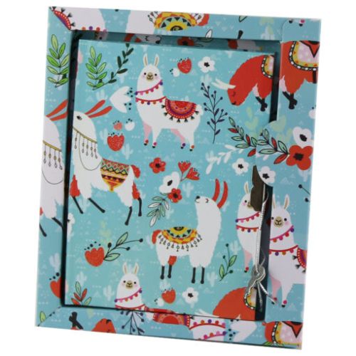 Agenda in cutie decorativa cu lacat lame 15x18 cm 38827