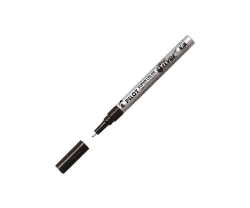 Marker permanent vf fine silver pilot psc-s-f