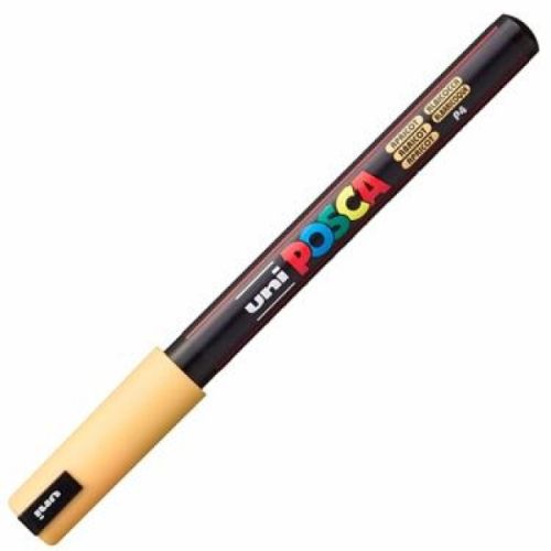 Marker uni pc-1mr posca 0.7 mm varf fin metalic apricot