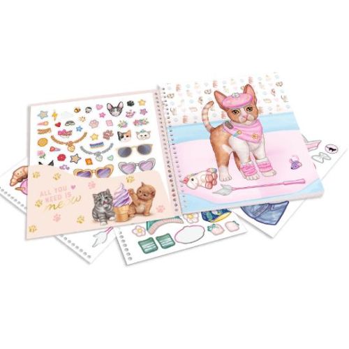 Topm carte stickere kitty 1-12965