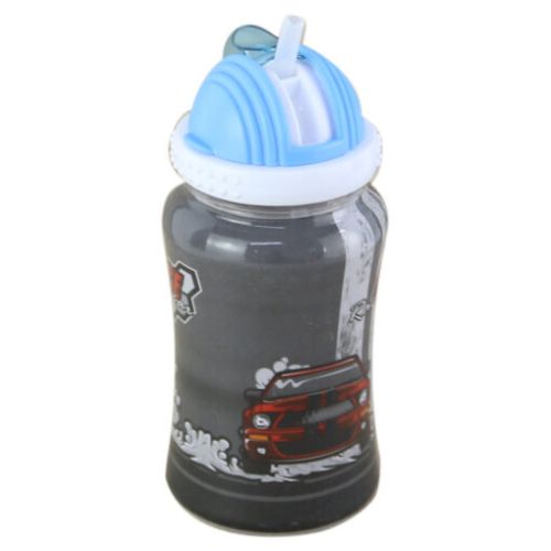 Sticla plastic  cu pai 400ml l-00500