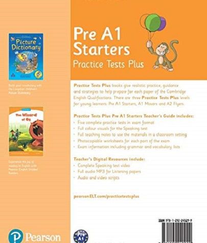 Practice Tests Plus - Pre A1 Starters Teacher's Guide - Elaine Boyd, Rosemary Aravanis