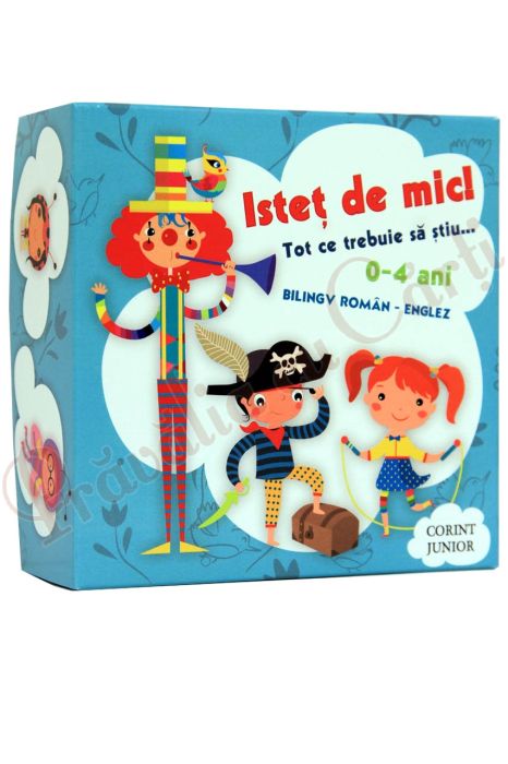 Cutie istet de mic! Tot ce trebuie sa stiu. Bil. Ro-eng 5 carticele