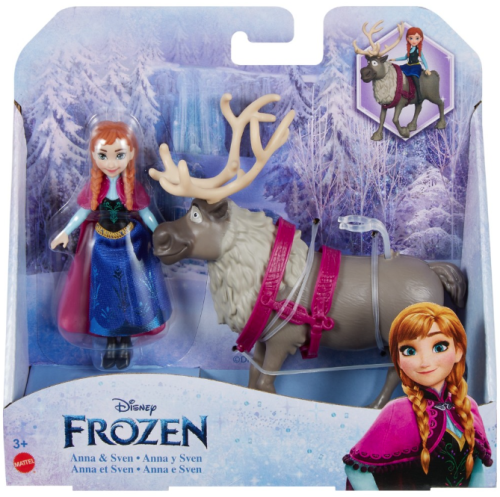 Disney frozen set papusa Anna si Sven mthlx03