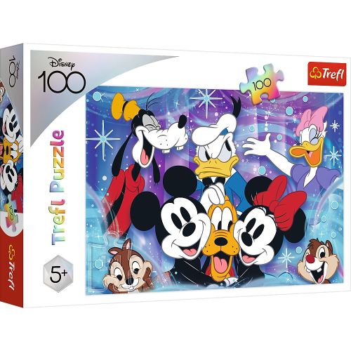 Puzzle trefl disney100 prietenii fericiti 16462