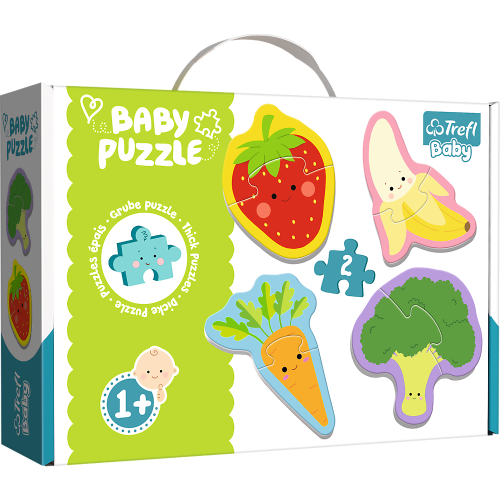 Puzzle trefl baby clasic fructe si legume 36076