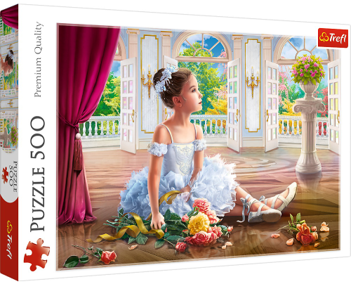 Puzzle trefl 500 micuta balerina 37351