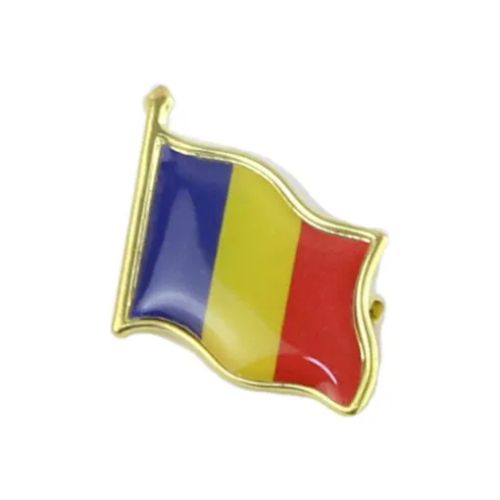 Insigna din metal Romania 2cm