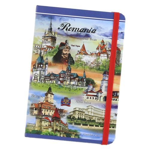 Agenda souvenir Romania 10x15cm 087541