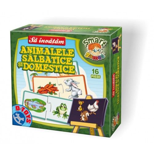 Sa invatam animale salbatice si domestice dto50793