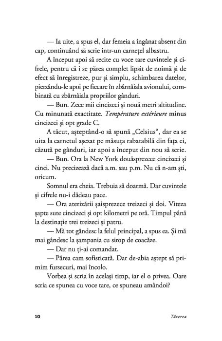 Tacerea - Don DeLillo