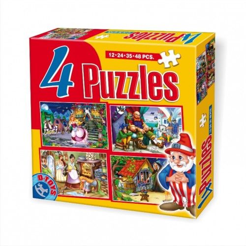 4 puzzle maxi basme dto64592