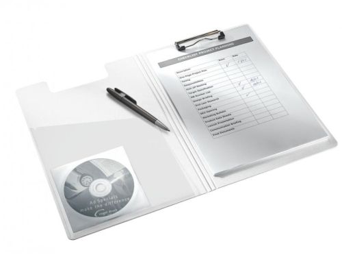 Clipboard dublu roz metalizat wow leitz 41990023