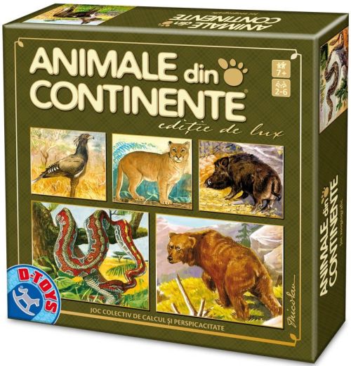 Animale din continente lux dto71767