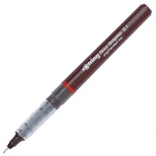 Liner graphic 0.1mm negru tikky rotring ro1904750