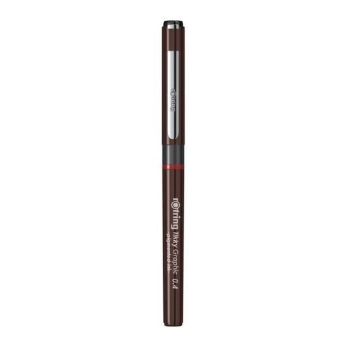 Liner graphic 0.4mm negru tikky rotring ro1904754