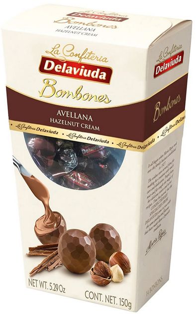 Del.Praline ciocolata cu lapte si crema al.Padure 150g 70469