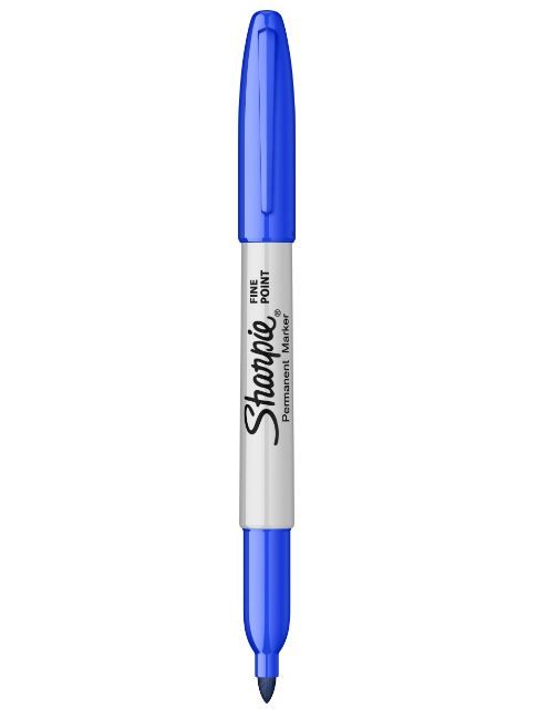 Marker perm sharpie f albastru s0810950