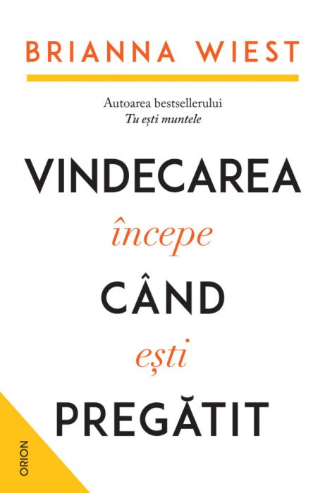 Vindecarea incepe cand esti pregatit - Brianna Wiest