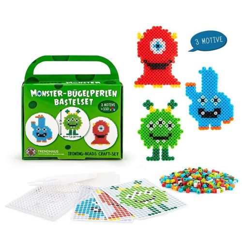 Set margele termoadezive mini creatii 3d monster 957054