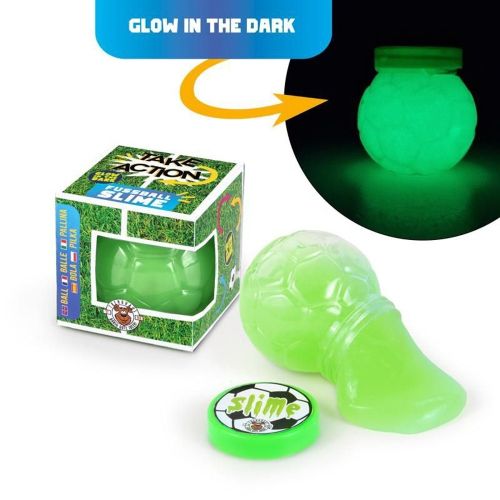 Slime fosforescent fotbal 60g trendhaus 963031