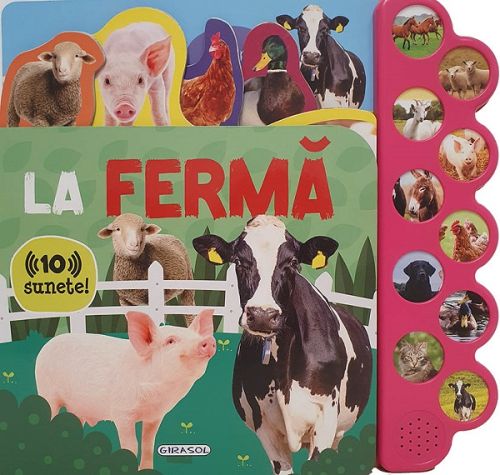 La ferma. Carte sonora cu 10 sunete