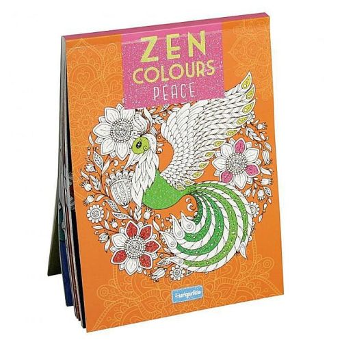 Carte de colorat ZEN - Peace