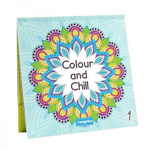 Carte de colorat pentru adulti Color and Chill 1