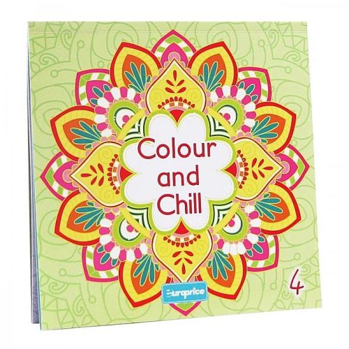 Carte de colorat pentru adulti Color and Chill 4