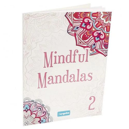 Carte de colorat pentru adulti Mindful Mandalas 2