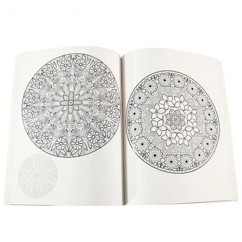 Carte de colorat pentru adulti Mindful Mandalas 2