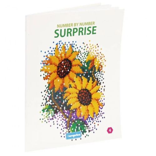 Carte de colorat Number by number Surprize 4