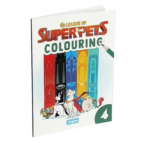 Carte de colorat Leagues of SuperPets 4 Europrice